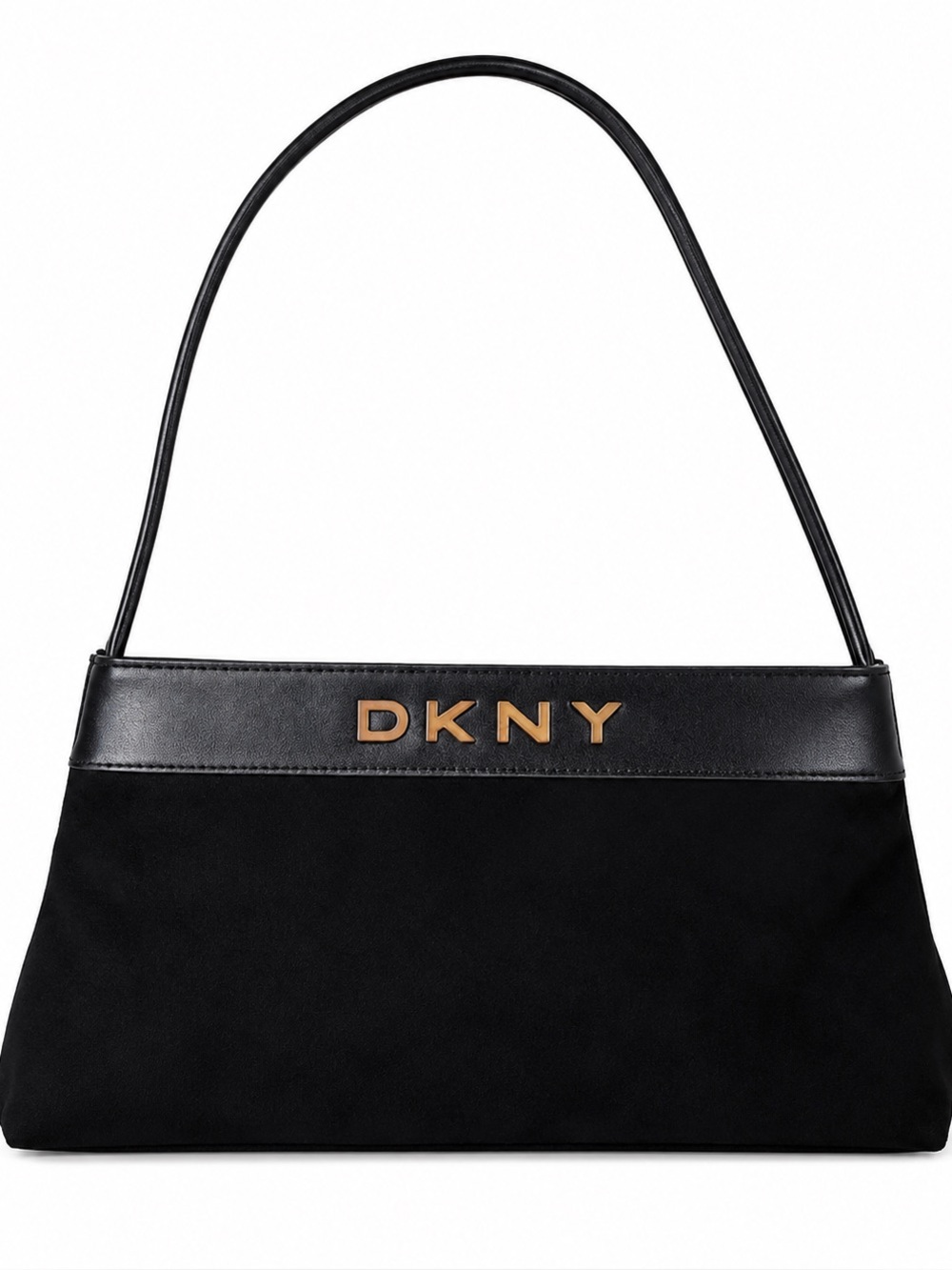 DKNY Black Mini Bag Purse Vintage 90s - Picture 1 of 10